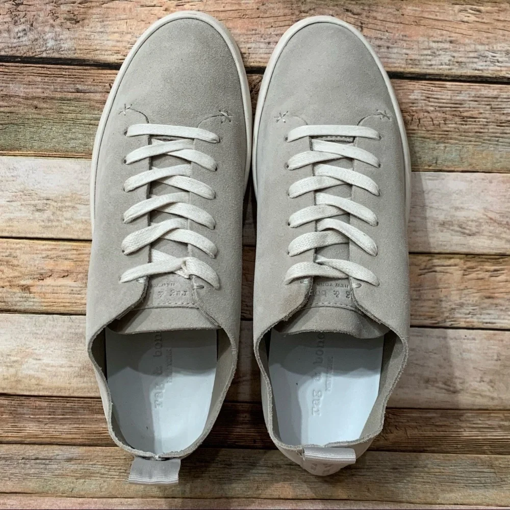 Rag And Bone Grey Slim Sneakers